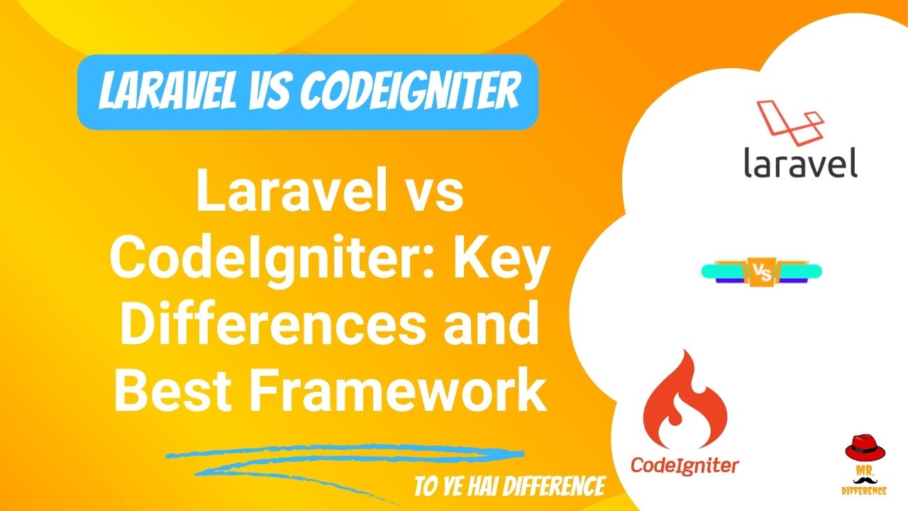 Laravel vs CodeIgniter: Key Differences and Best Framework