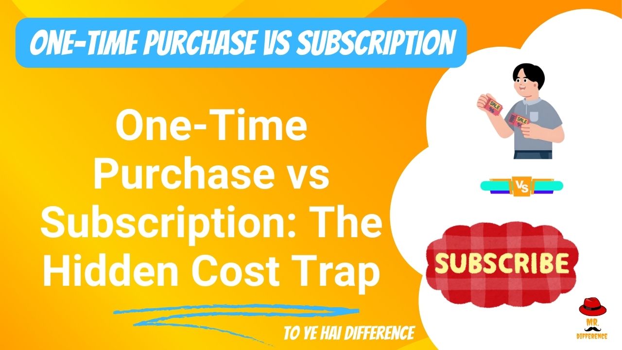 One-Time Purchase vs Subscription: The Hidden Cost Trap